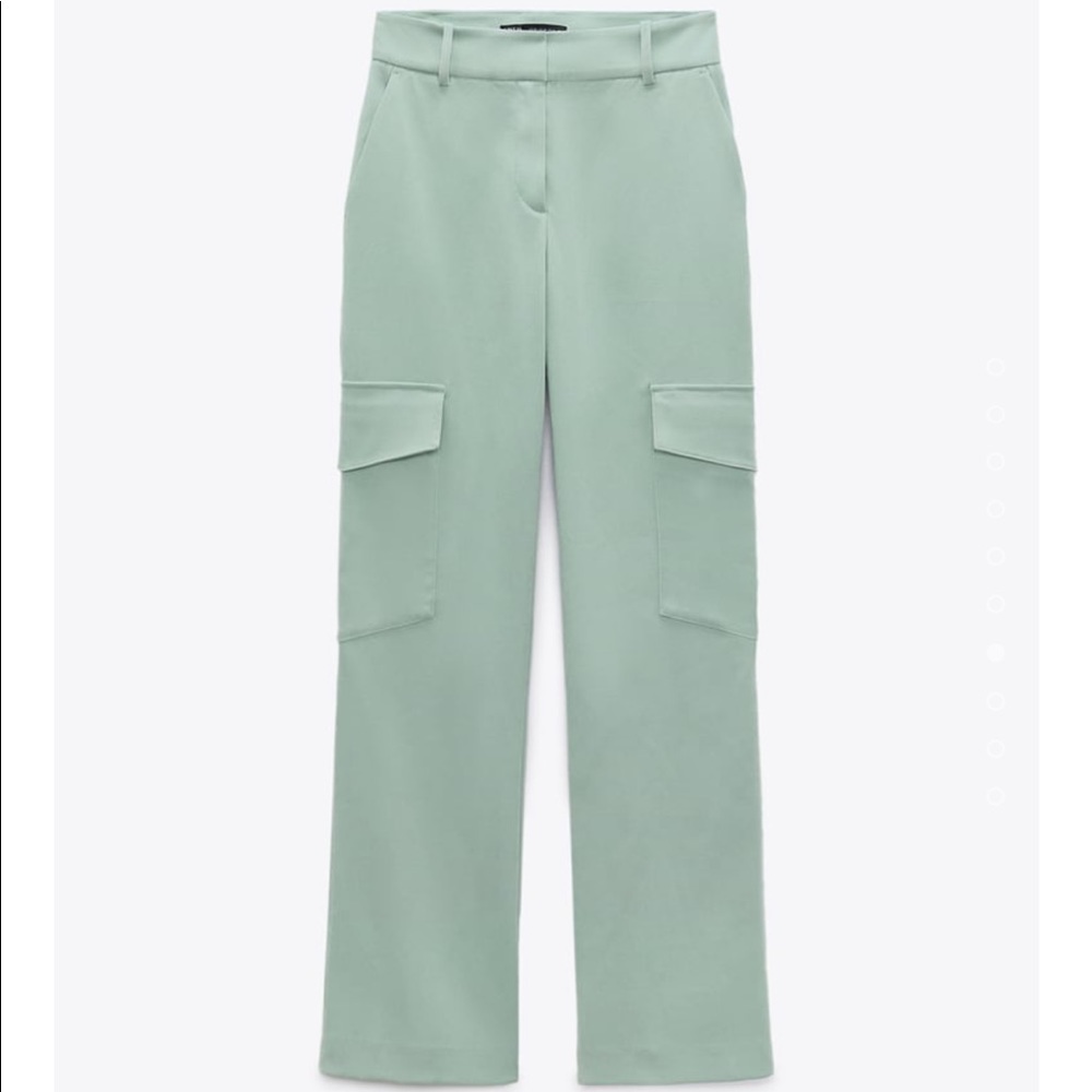 NWT Zara Soft Cargo Pants
